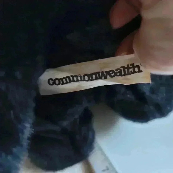 Commonwealth vintage black lab dog plush see all pics for measurement - Picture 7 of 8